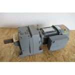 76 RPM 0,55 KW 69 Nm Brake Asmaat 30 mm. Unused.